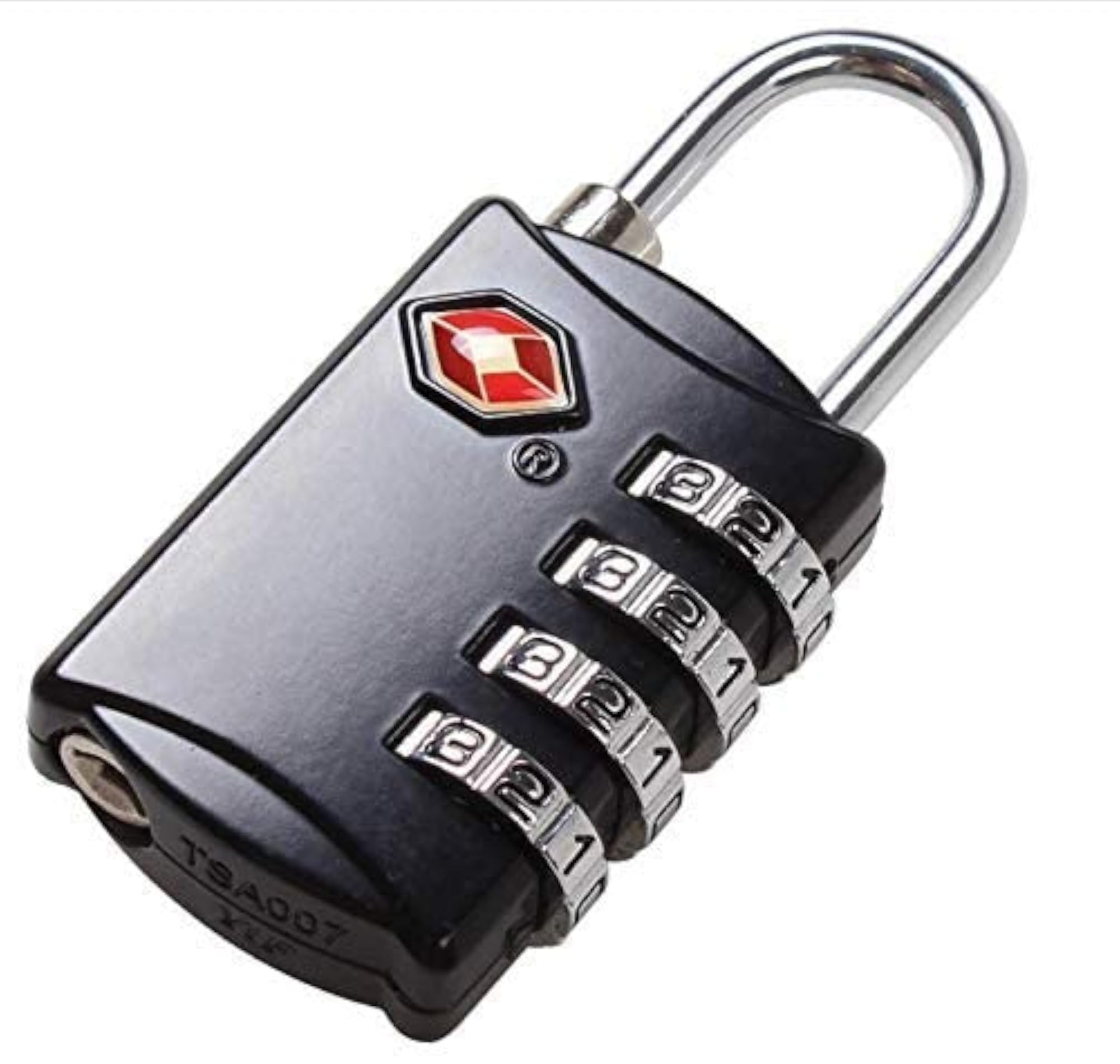 TSA Approved 4 Digit Luggage Locks, Re-settable Keyless Lock